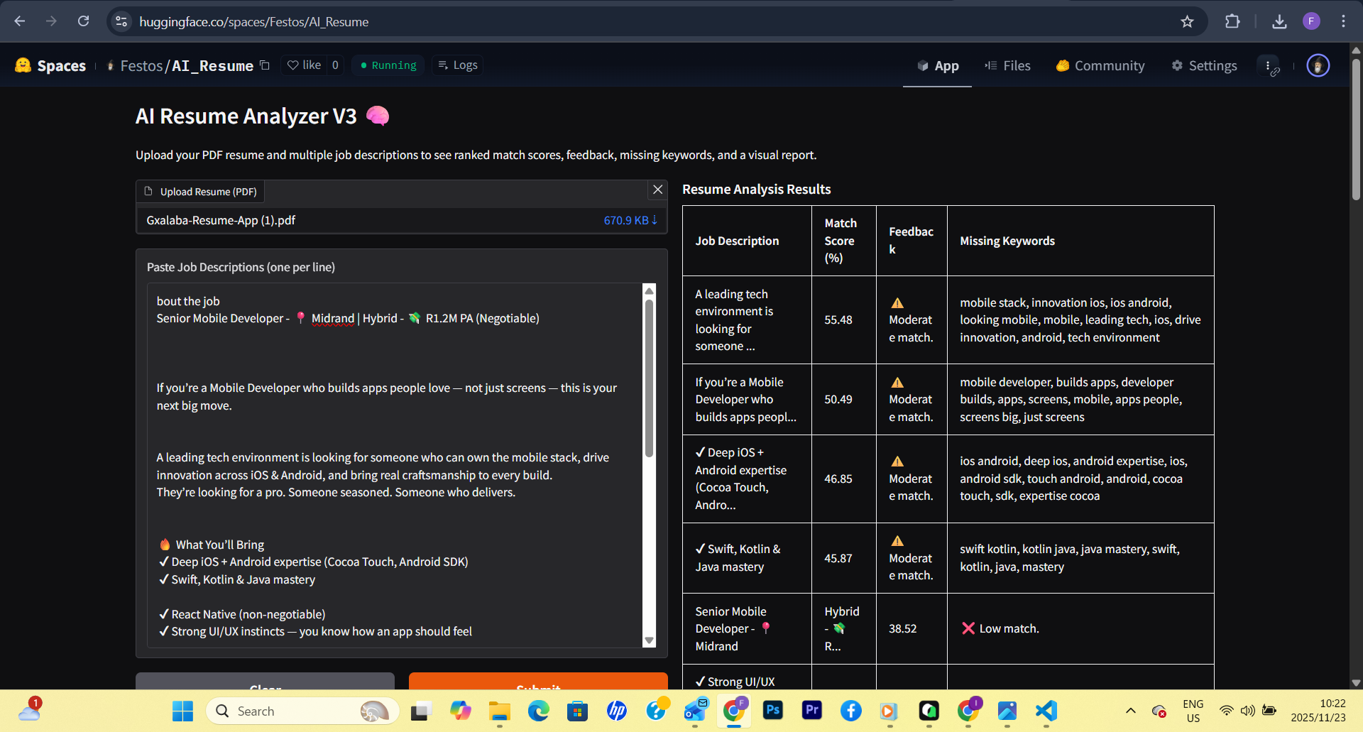 AI ATS Resume Analyzer