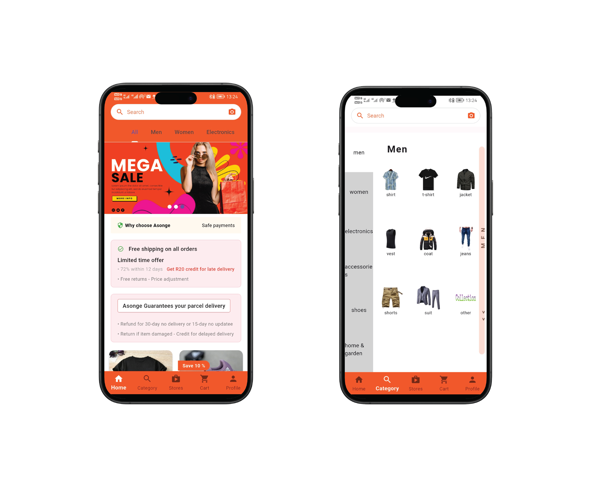 Asonge Multivendor Ecommerce App
